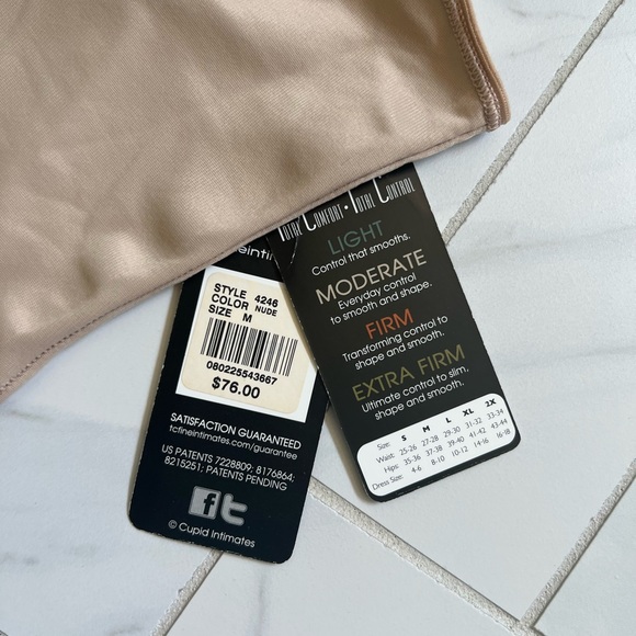 NWT, TC SHAPEWEAR TORSETTE BODYBRIEFER, nude, size M - Picture 4 of 5